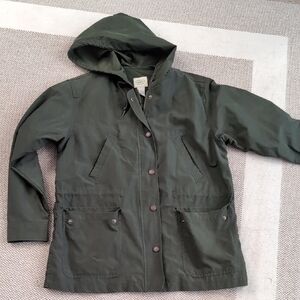 Bass And Co Green Windbreaker Jacket